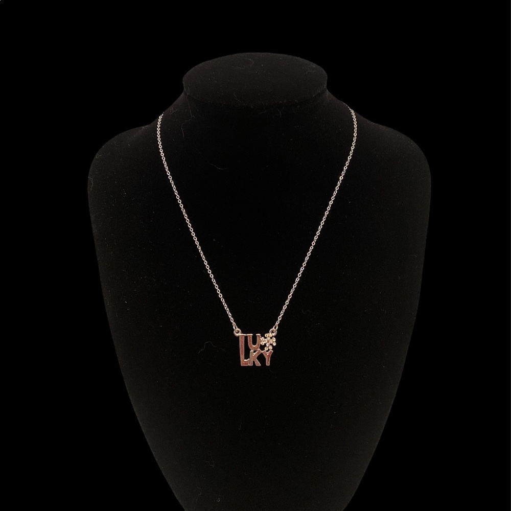 🆕St. Patrick’s Day🍀LUCKY Necklace - Picture 3 of 4